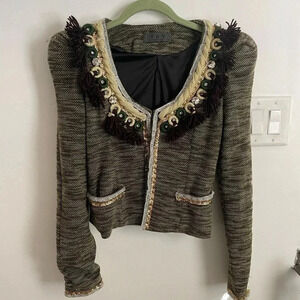 T O V Holy G Inc. | Blazer with gems |‎ Size 42